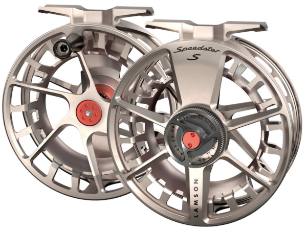 Lamson Speedster S Fly Reel Ember Back Lamson Speedster S Fly Reel Ember Back